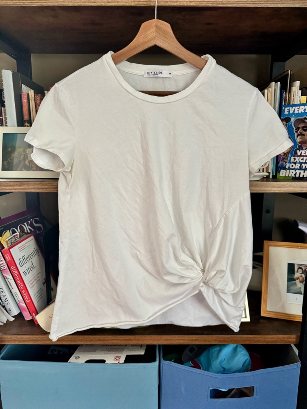 Stateside Short Sleeve Knot Front Tee